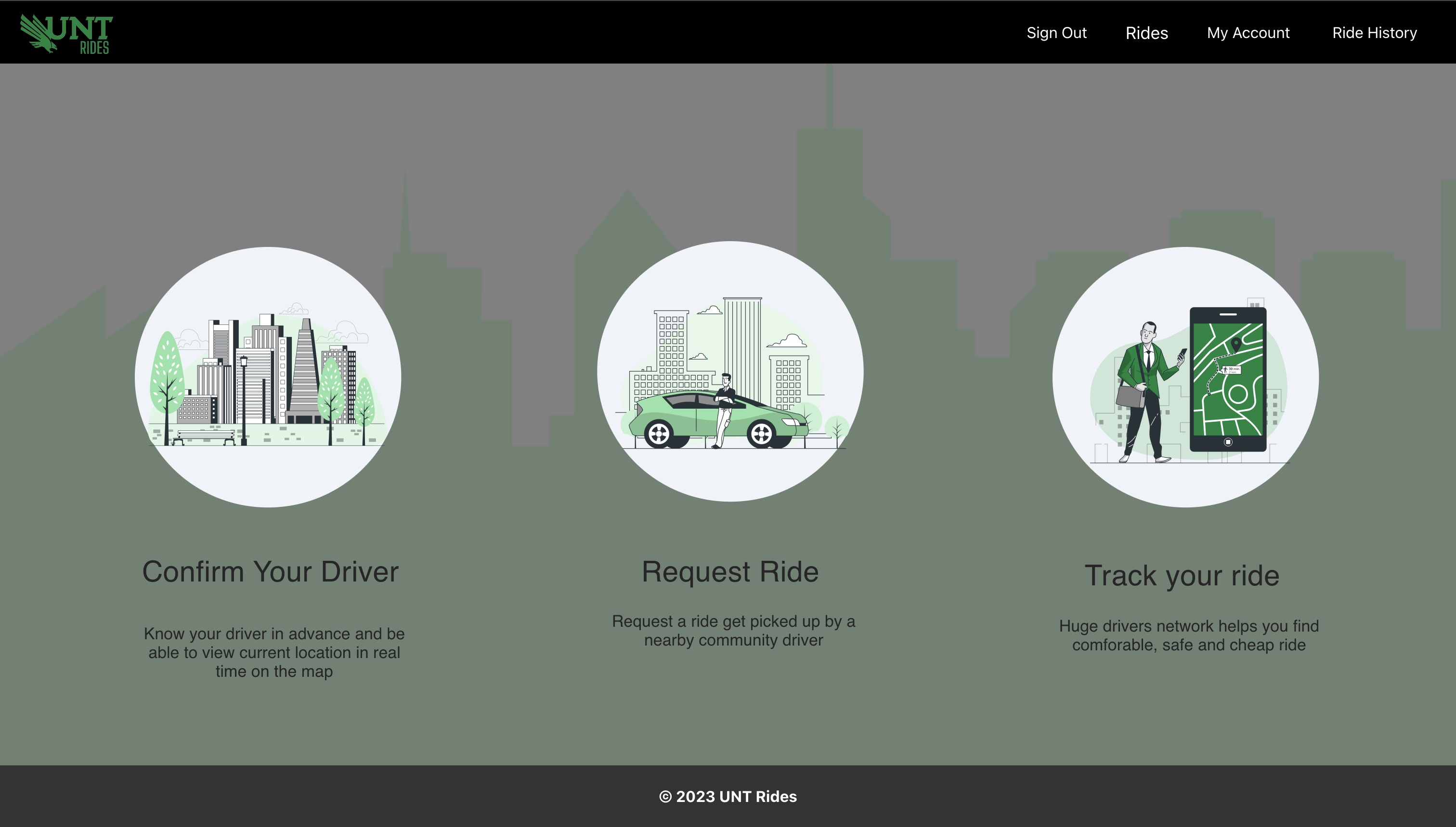 UNT Rides Project